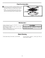 Предварительный просмотр 8 страницы MyFan FP6722AU Owner'S Manual