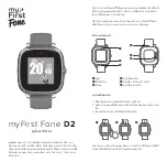 Предварительный просмотр 9 страницы myFirst Fone D2 User Manual