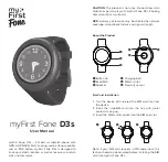 myFirst Fone D3s User Manual preview