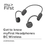 myFirst Headphones BC User Manual preview