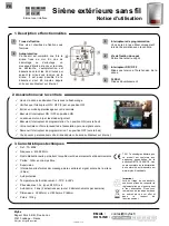 Preview for 1 page of myfox TA 4004 User Manual