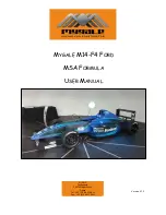 Mygale M14-F4 FORD User Manual preview