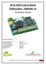 MyGate Q71S Instruction Manual предпросмотр