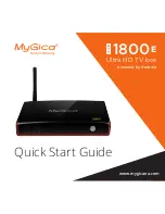 MyGica ATV 1800 Quick Start Manual preview