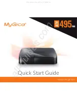 MyGica ATV 495 PRO Quick Start Manual preview