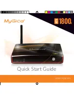 MyGica ATV1800E Quick Start Manual preview