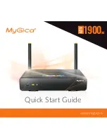 MyGica ATV1900AC Quick Start Manual preview