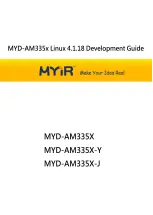 Preview for 1 page of MYiR MYD-AM335X Development Manual