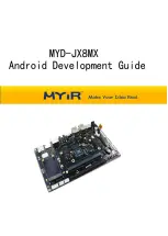 Предварительный просмотр 1 страницы MYiR MYD-JX8MX Series Development Manual