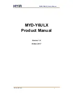 MYiR MYD-Y6ULX Linux Product Manual предпросмотр