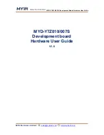 MYiR MYD-Y7Z007S User Manual предпросмотр