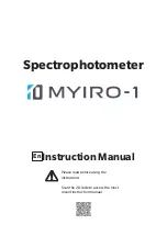 Предварительный просмотр 1 страницы MYIRO MYIRO-1 Instruction Manual