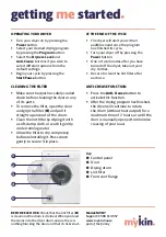 Preview for 2 page of mykin MVD7 Quick Start Manual