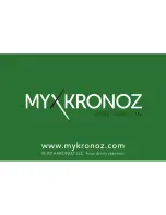 Предварительный просмотр 36 страницы MyKronoz ZeClock Manual