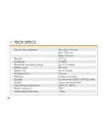 Preview for 14 page of MyKronoz ZeFit2 Pulse Manual