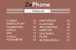 Предварительный просмотр 13 страницы MyKronoz ZEPHONE User Manual