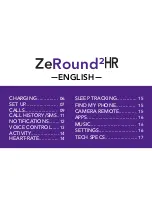 Предварительный просмотр 2 страницы MyKronoz ZeRound2 HR User Manual