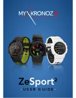 MyKronoz ZeSport 2 User Manual предпросмотр