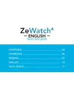 Preview for 3 page of MyKronoz ZEWATCH4 Quick Start Manual