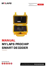 Mylaps ProChip Smart Decoder Manual preview