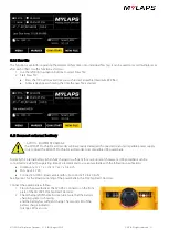 Preview for 21 page of Mylaps ProChip Smart Decoder Manual