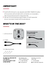 Preview for 2 page of Mylaps X2 Driver ID Quick Start Manual