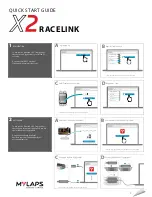 Предварительный просмотр 3 страницы Mylaps X2 RACELINK Quick Start Manual