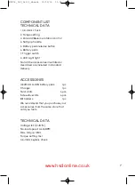 Preview for 7 page of Mylek COMPAKT MYW09 User Manual