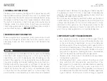 Preview for 2 page of Mylek MHPH05-10E Instruction Manual