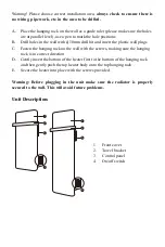 Preview for 8 page of Mylek MYBWF05ET Manual