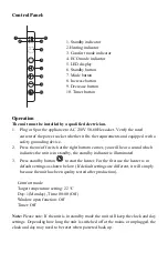 Preview for 9 page of Mylek MYBWF05ET Manual