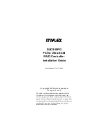 Предварительный просмотр 3 страницы Mylex DAC960PG Installation Manual