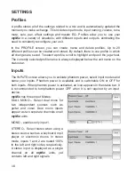 Preview for 18 page of myMix Networkable personal audio mixing and recording system Owner'S Manual