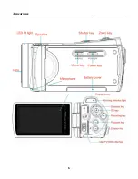 Preview for 8 page of MyMuvi FamilyCam HD Operating Instructions Manual