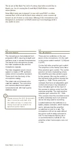 Preview for 2 page of mymyk SmartMyk Owner'S Manual