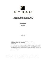 Preview for 1 page of Mynah DeltaV User Manual