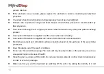 Preview for 18 page of MyndStep 800102 User Manual