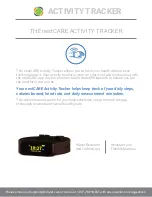 Preview for 2 page of MYNEST nestCARE Activity Tracker User Manual