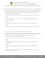 Preview for 12 page of MYNEST nestCARE Activity Tracker User Manual