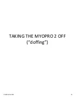 Preview for 15 page of myomo MyoPro 2 Motion E User Manual