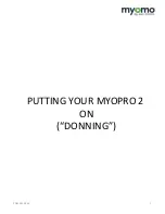 Preview for 7 page of myomo MyoPro 2 Motion G User Manual Appendix C