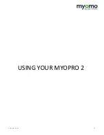 Preview for 21 page of myomo MyoPro 2 Motion G User Manual Appendix C