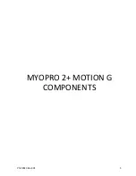 Preview for 5 page of myomo myopro 2+ Motion G User Manual