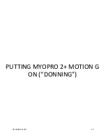 Preview for 13 page of myomo myopro 2+ Motion G User Manual