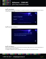 Preview for 11 page of MyPanorama 550HD+WiFi Installation Manual