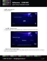 Preview for 16 page of MyPanorama 550HD+WiFi Installation Manual