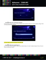 Preview for 19 page of MyPanorama 550HD+WiFi Installation Manual