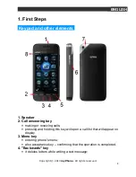 Preview for 5 page of myPhone 8890 Sense Manual