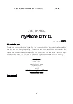 Preview for 23 page of myPhone CITY XL User Manual