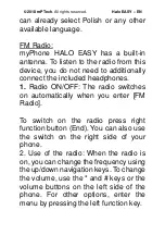 Предварительный просмотр 122 страницы myPhone HALO EASY Manual